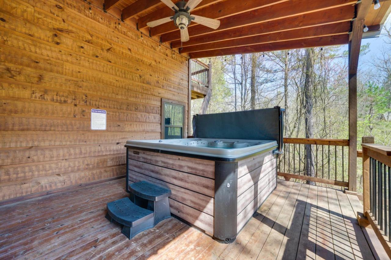 Luxe Broken Bow Cabin Game Room, Fire Pit And Deck! Exterior photo