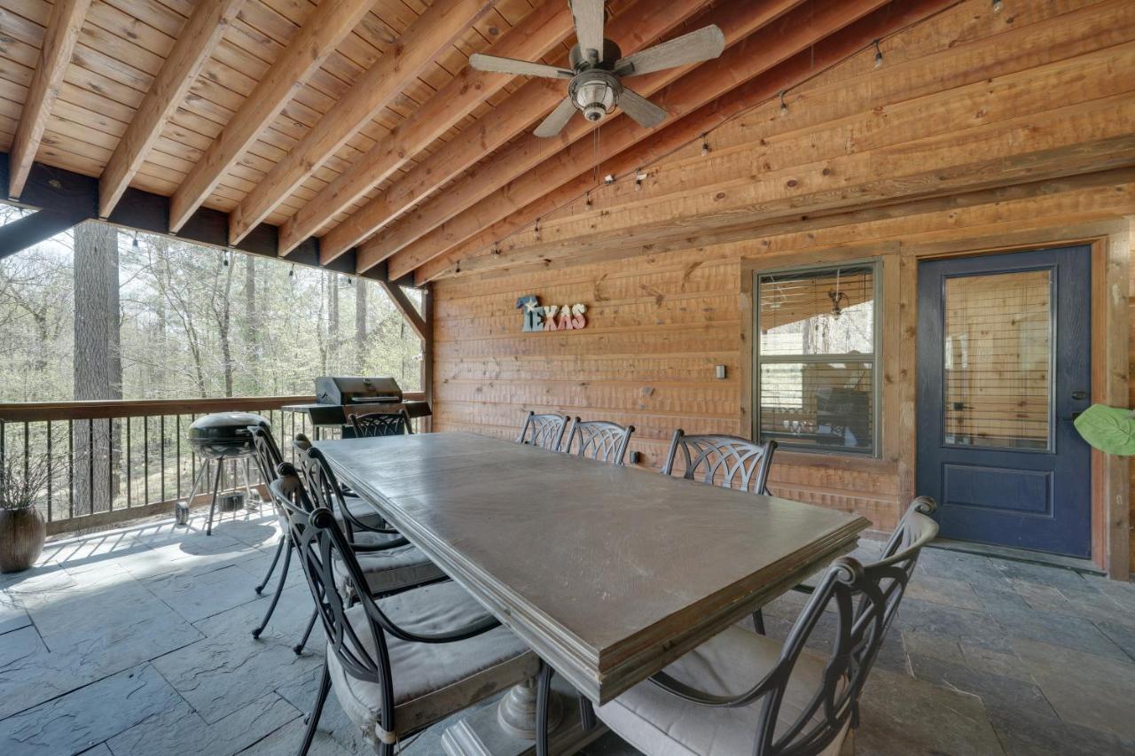 Luxe Broken Bow Cabin Game Room, Fire Pit And Deck! Exterior photo