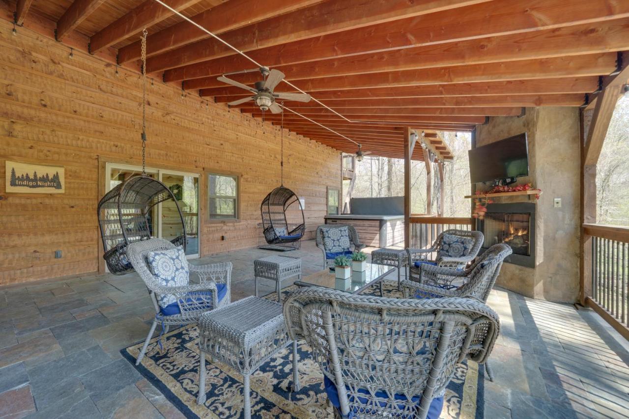Luxe Broken Bow Cabin Game Room, Fire Pit And Deck! Exterior photo