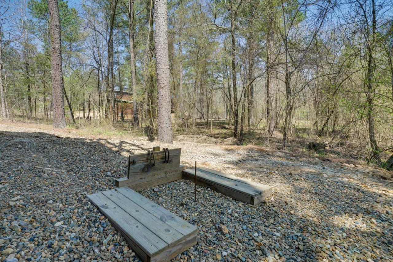 Luxe Broken Bow Cabin Game Room, Fire Pit And Deck! Exterior photo